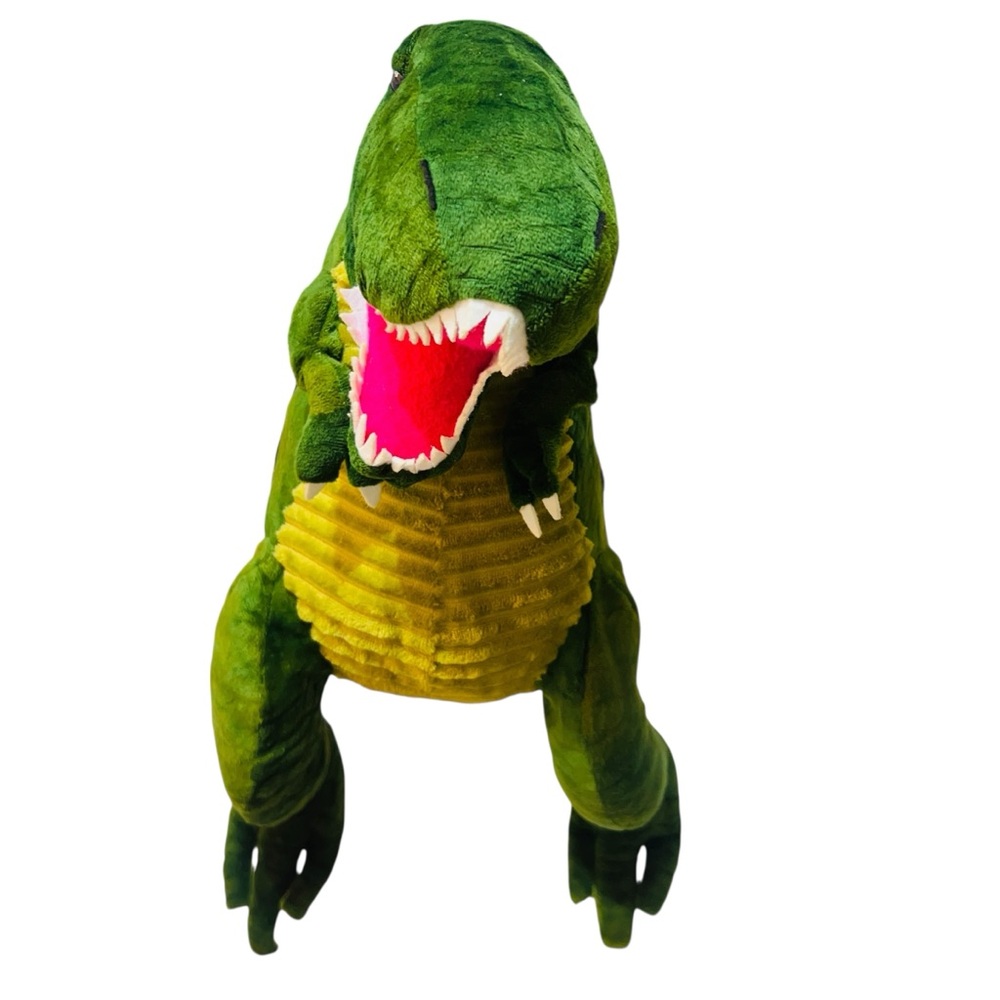 Green Dinosaur Plush Backpack - image 5